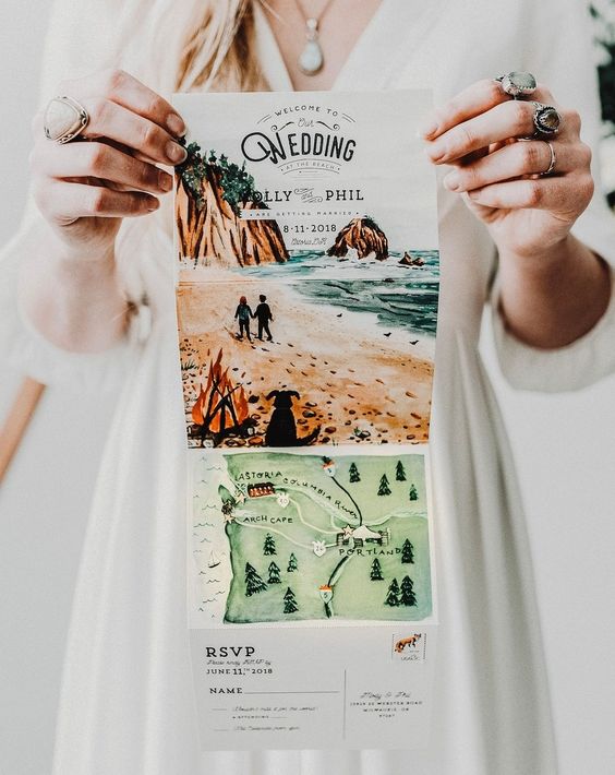 11 ideja za kreativno dizajnirane pozivnice za vjenčanje