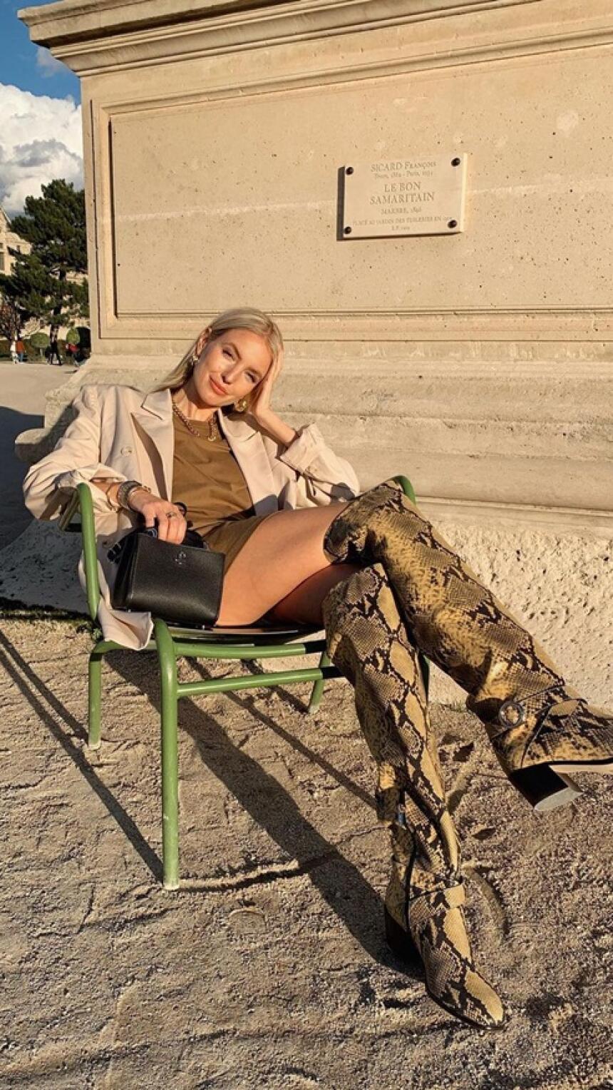 Street style inspiracija: Kako nositi čizme iznad koljena?