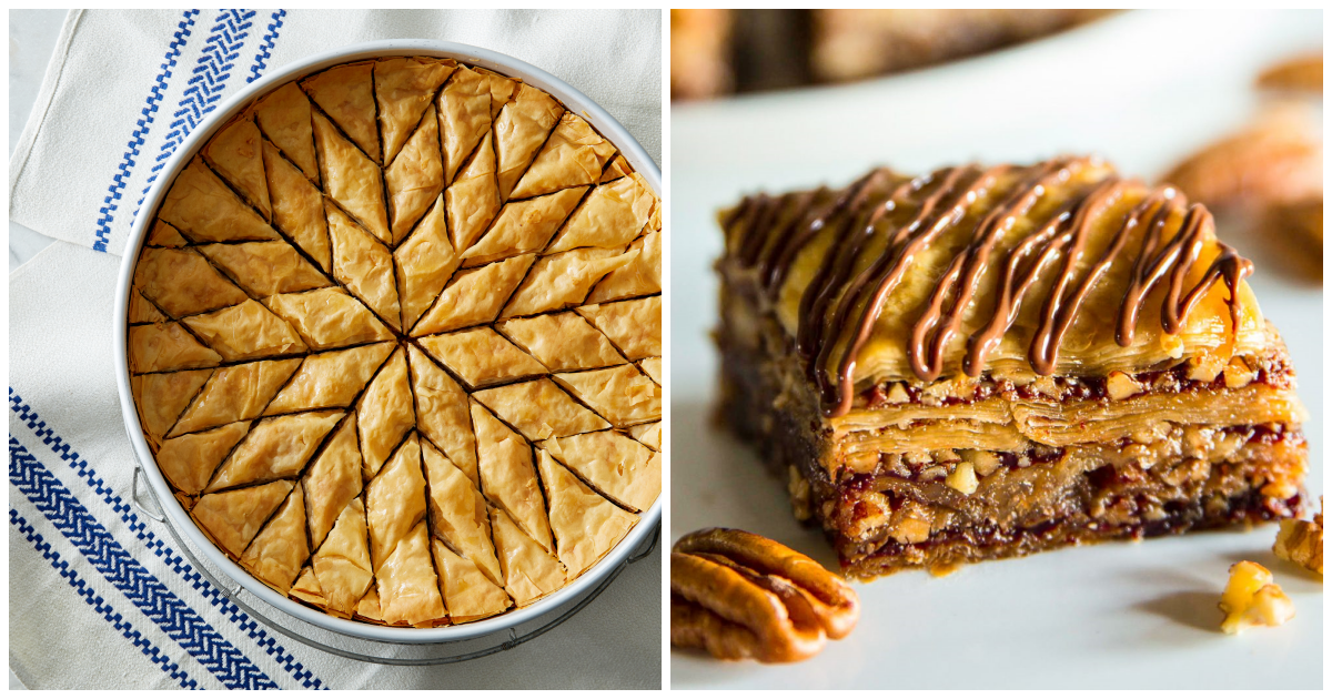 Najukusniji recepti za baklavu + video tutorijal kako ju narezati u oblik dijamanta