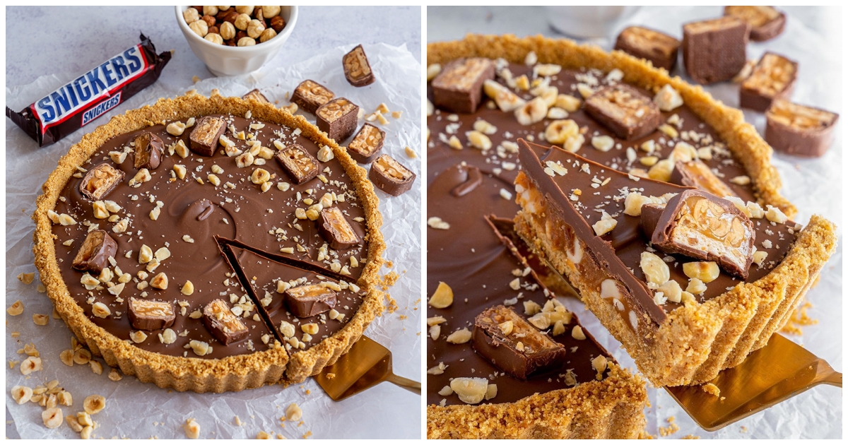 Recept za bezglutenski Snickers kolač koji se ne peče