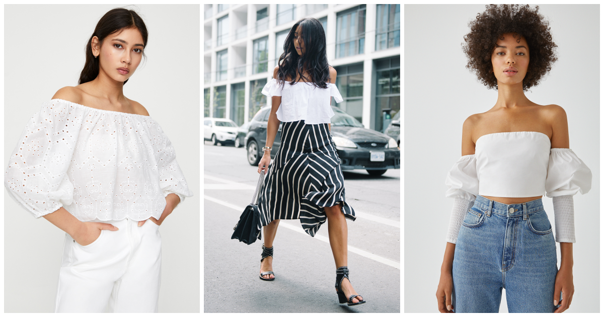 20 romantičnih bluza otvorenih ramena koje će biti ženstvena baza vaših ljetnih outfita