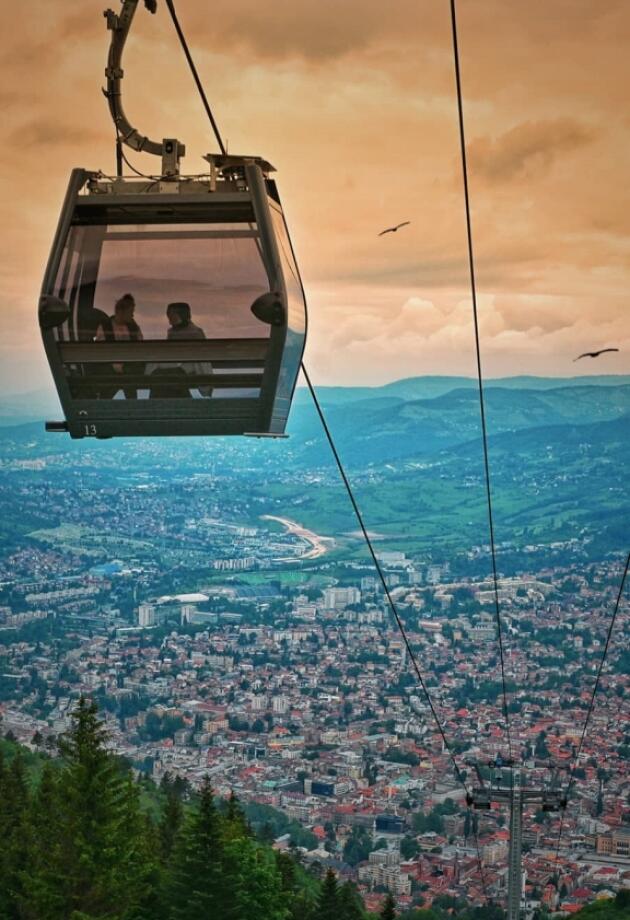 Trebevićka žičara – savršena razglednica i prekrasna panorama Sarajeva