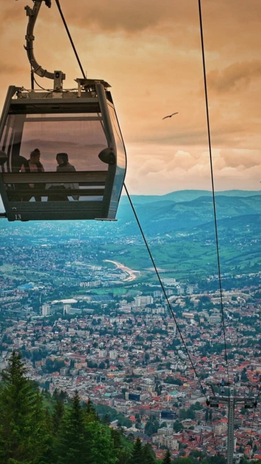 Trebevićka žičara – savršena razglednica i prekrasna panorama Sarajeva