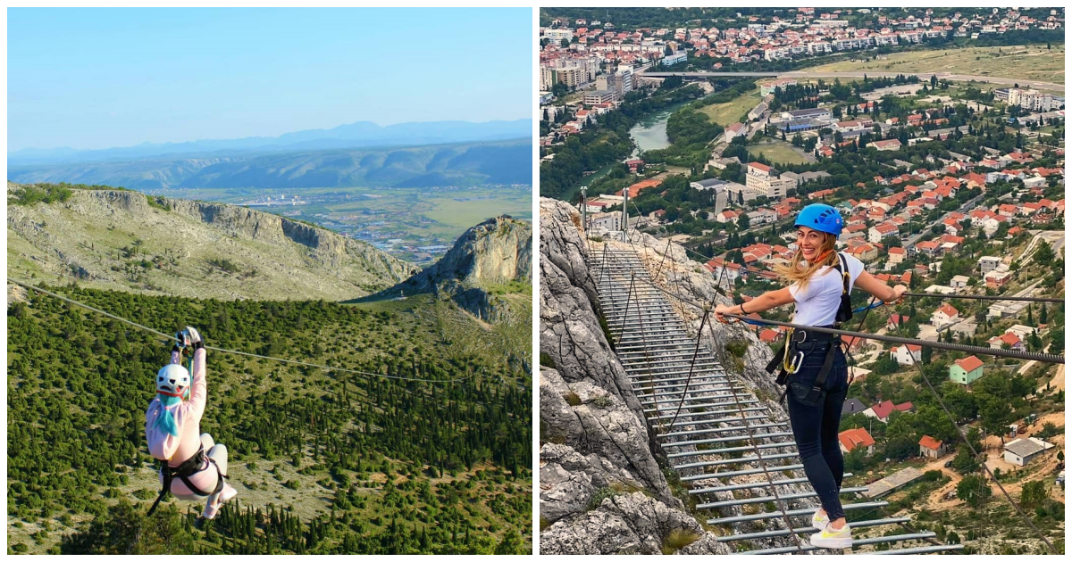 Zipline Fortica u blizini Mostara – doživljaj koji ćete pamtiti