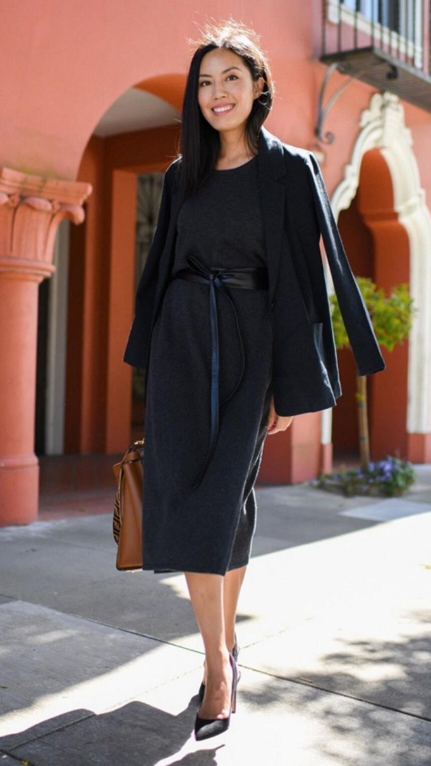 11 stylish kombinacija blogerice Anh kao inspiracija za poslovne kombinacije