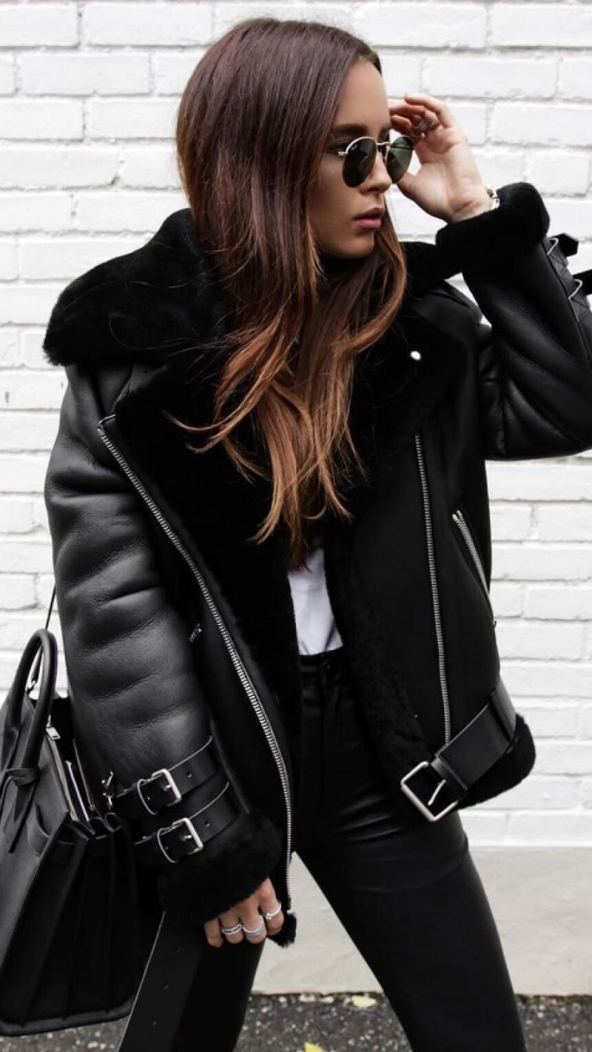 25 modela kožnih jakni sa shearling postavom koje ćemo nositi cijelu jesen