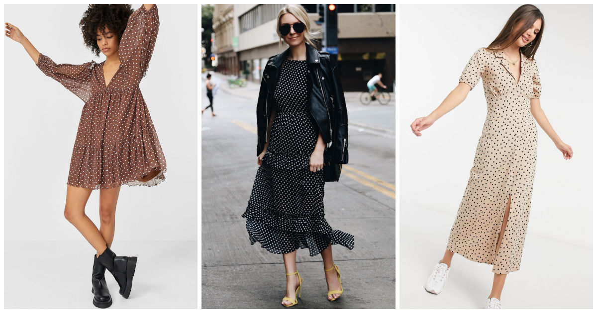 17 neodoljivih high street modela haljina sa točkicama za chic jesenske kombinacije