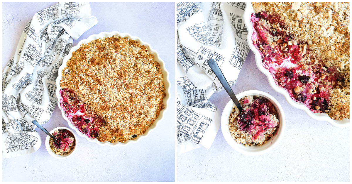 Recept za crumble kolač sa bobičastim voćem i cimetom koji će uljepšati i kišoviti dan