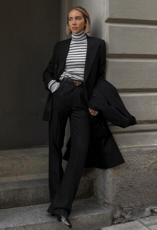 12 stylish načina kako hlače visokog struka uklopiti u poslovni look