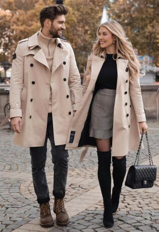 Efektne i stylish ideje za modno usklađene kombinacije parova