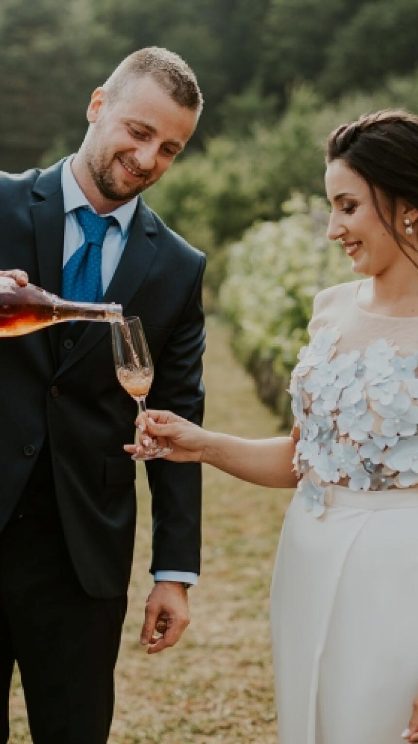 Sajra i Boris su sudbonosno 'da' rekli u vinogradu u Sarajevu i da, vjenčanje je bilo predivno i romantično