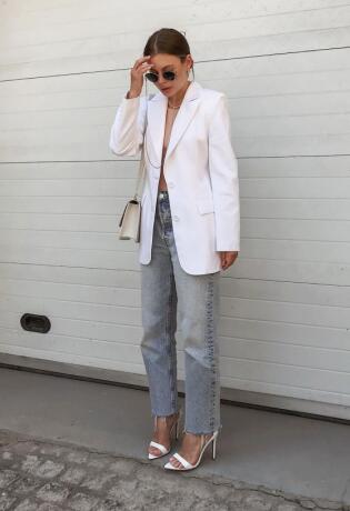 4 stylish načina kako nositi bijeli blejzer ljeti