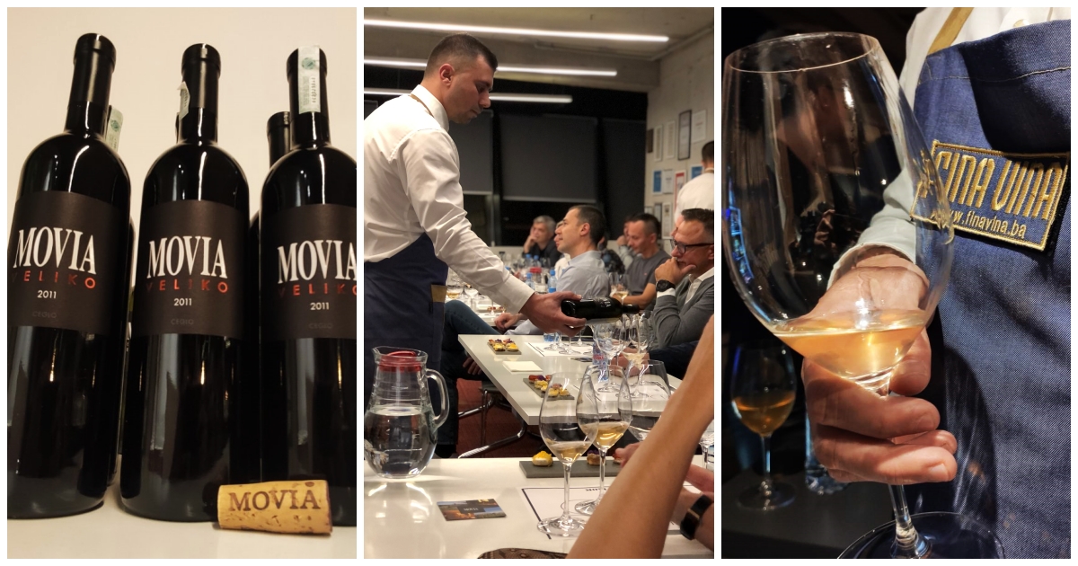 Foto priča: Vodimo vas na masterclass radionicu koju je kompanija Fina Vina uz vinariju Movia održala u Sarajevu