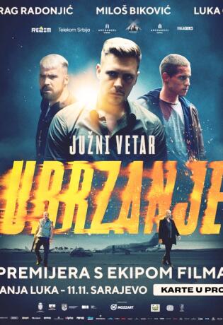 Drugi dio franšize Južni vetar stiže u CineStar! Imamo sve detalje svečane premijere sa glumcima i ekipom filma