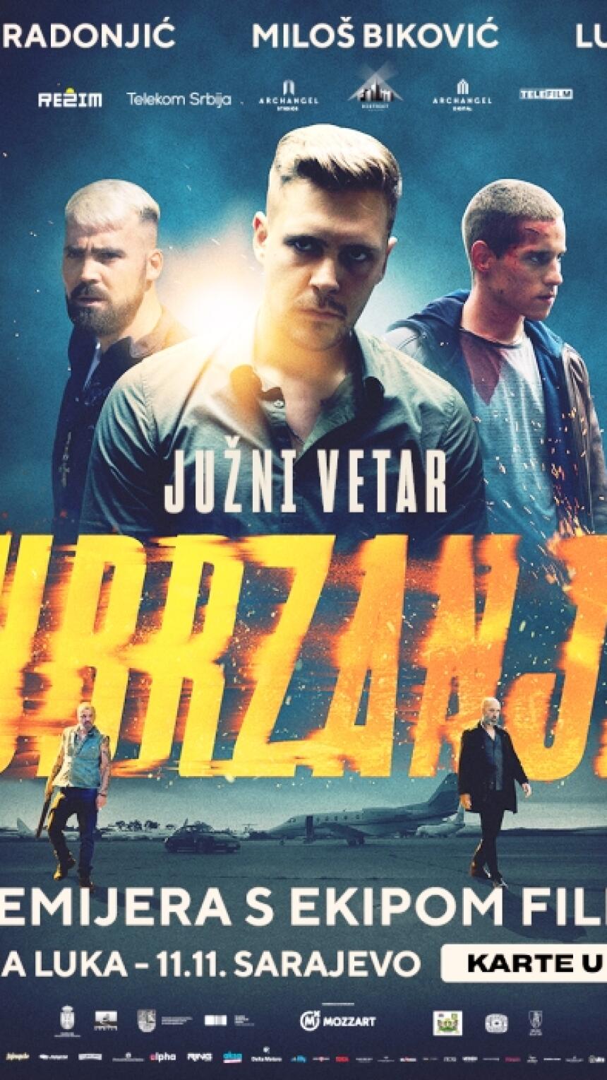 Drugi dio franšize Južni vetar stiže u CineStar! Imamo sve detalje svečane premijere sa glumcima i ekipom filma