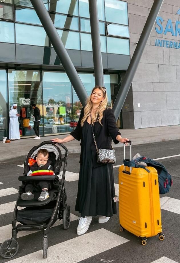 Mama Naida zna tajne uspješnog leta sa bebom i daje savjete šta besplatno ponijeti