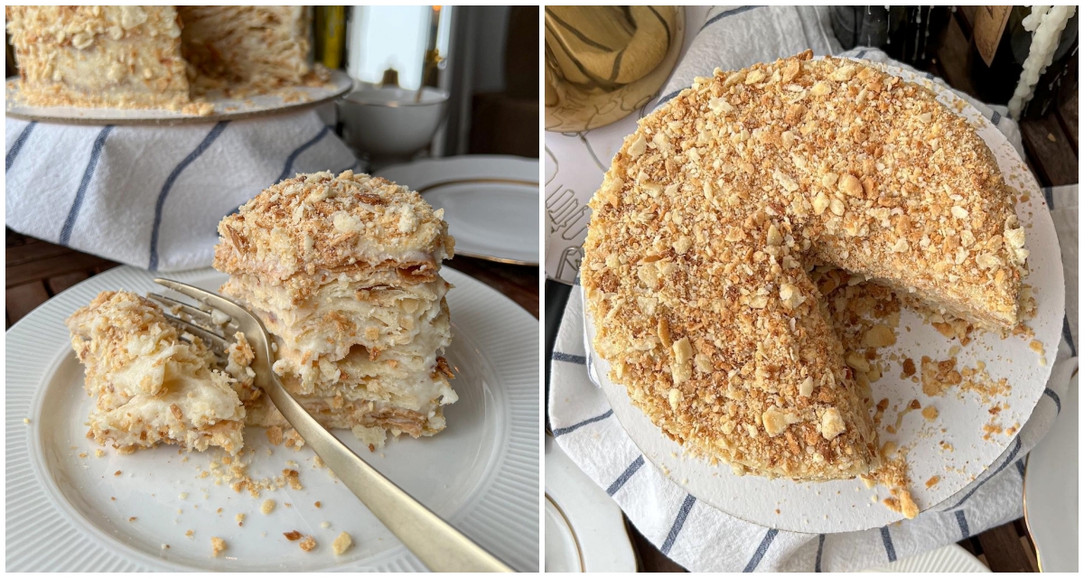 Napoleon torta: Recept za savršenu kombinaciju hrskavih kora i kremastog punjenja