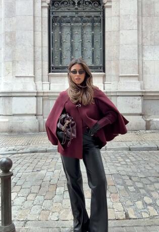 ZARA pelerina: Bordo ljepotica koju morate imati!
