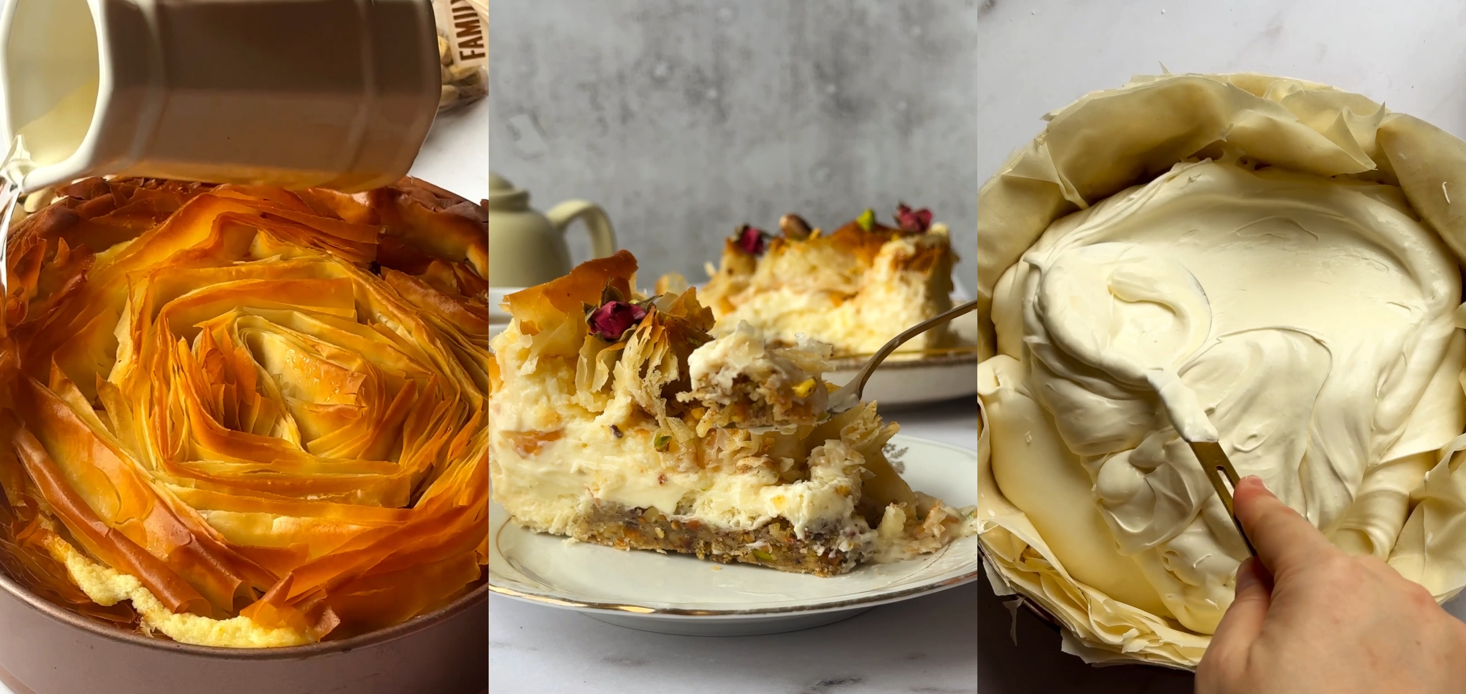 Baklava cheesecake: Kremasti spoj tradicije i modernog u brzom desertu!