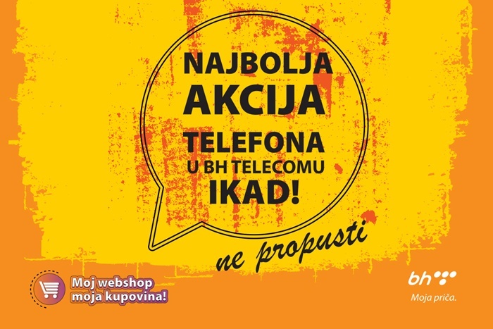 Neodoljiva akcija u BH Telecomu: Kupovina putem webshopa iz udobnosti doma