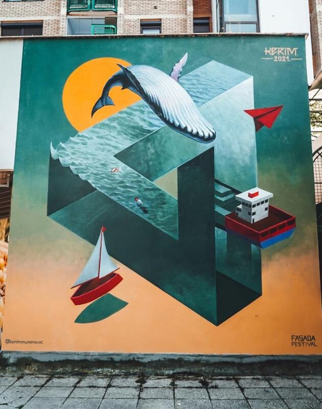 Otkrijte murale koji su uljepšali ulice Sarajeva tijekom prvog FASADA street art festivala
