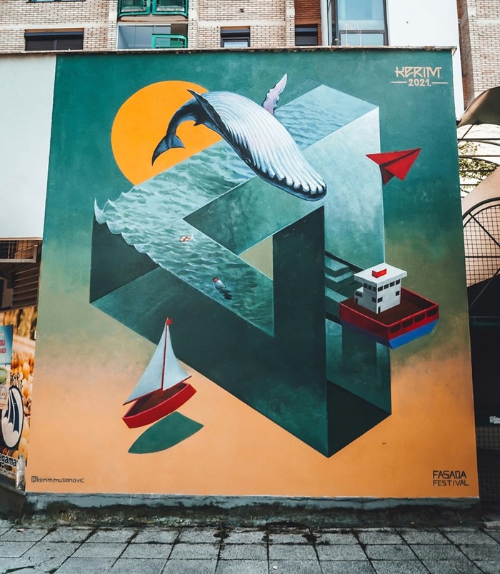 Otkrijte murale koji su uljepšali ulice Sarajeva tijekom prvog FASADA street art festivala
