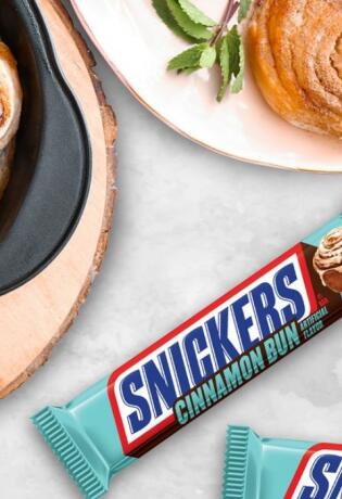 Želimo što prije probati novi okus Snickers čokoladice s cimet rolnicama koji obećava pravi jesenski slatki užitak!