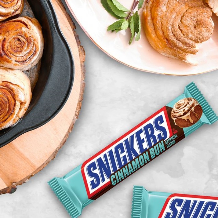 Želimo što prije probati novi okus Snickers čokoladice s cimet rolnicama koji obećava pravi jesenski slatki užitak!