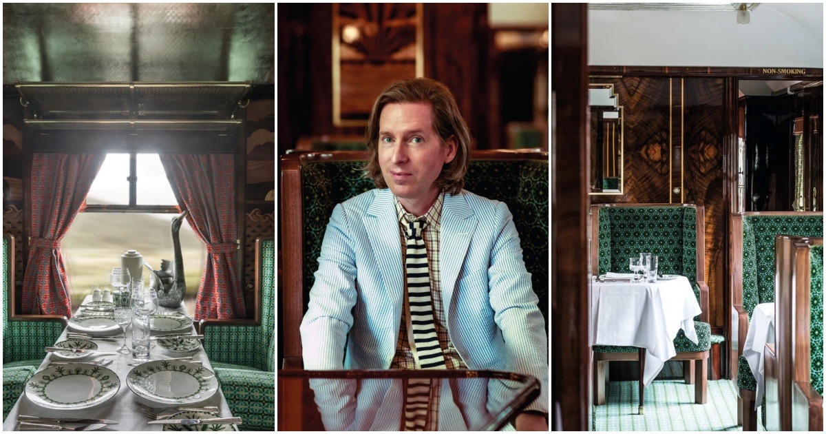 Uređenje vagona ovog vlaka potpisuje redatelj Wes Anderson prepoznatljiv po estetskim scenama vlakova u svojim filmovima