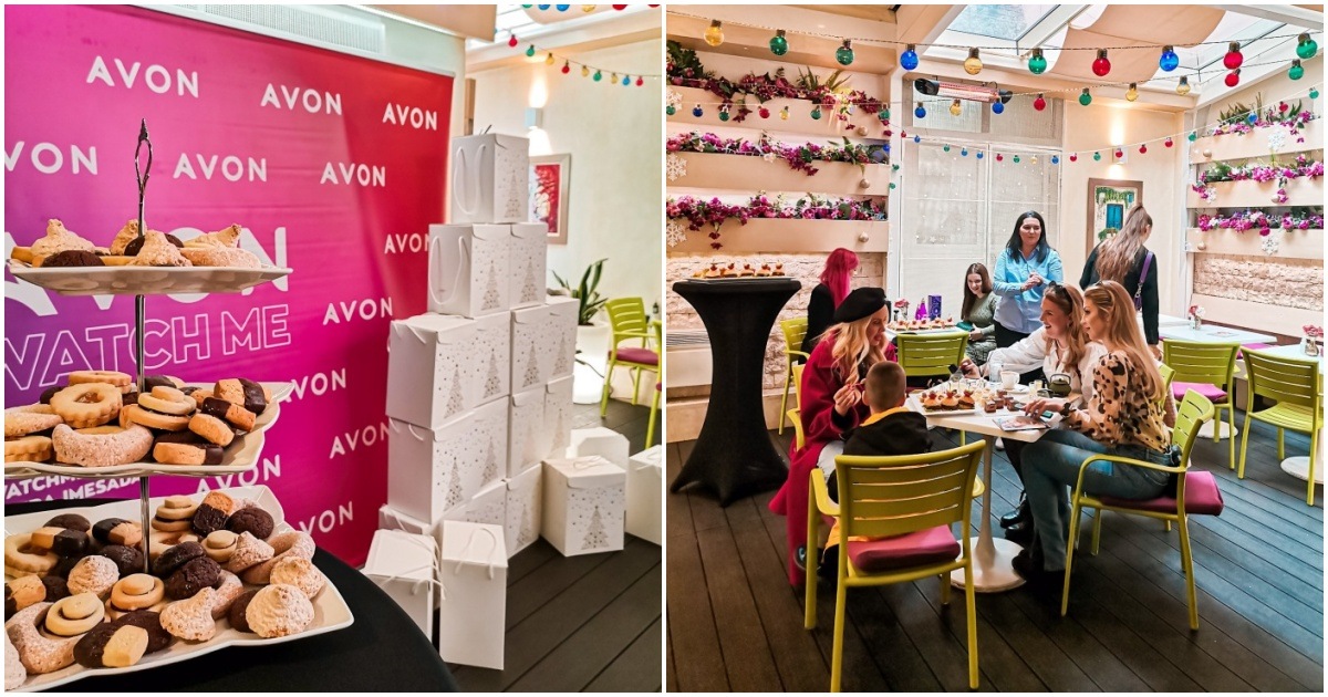 Zavirite s nama na tradicionalno Avon novogodišnje druženje održano u slastičarni Mrvica Old Town u Sarajevu