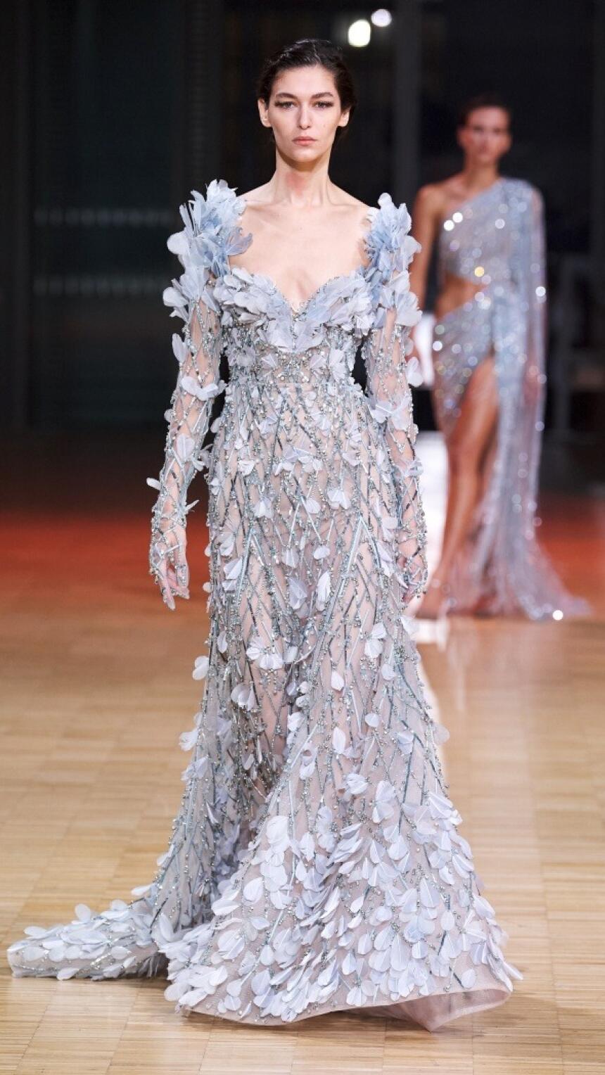 Wow! Bajkovite Elie Saab kreacije i ovog puta ostavljaju bez daha u Parizu