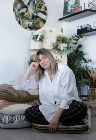 Ines ima unikatan dom sa dodacima koje sama restaurira, a balkon nas je osobito osvojio!