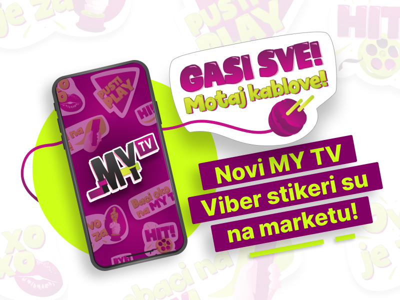 BH Telecom ima nove Viber stickere koji pozivaju na druženje uz omiljene serije i filmove