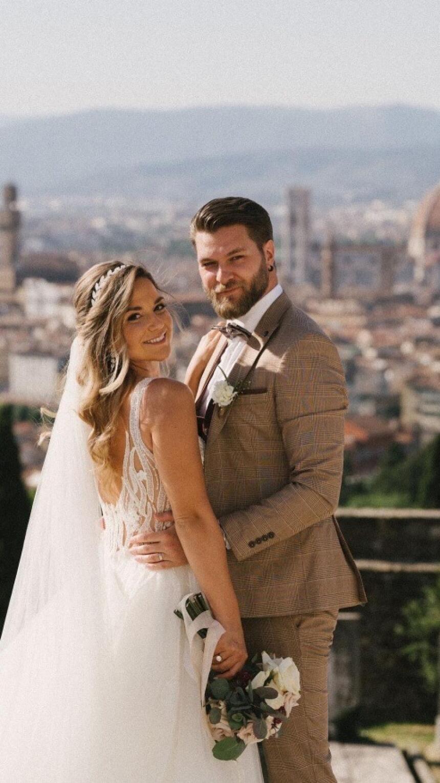 Lejla i Peđa vjenčali su se u Firenci, a mi donosimo detalje bajkovitog vjenčanja pod suncem Toskane