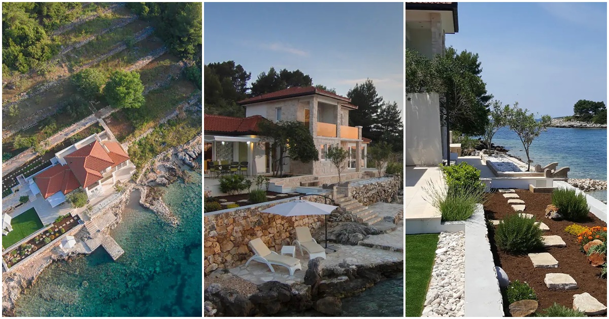 Ova vila na Korčuli uz samu obalu je savršen odgovor na pitanje gdje na godišnji odmor ovog ljeta