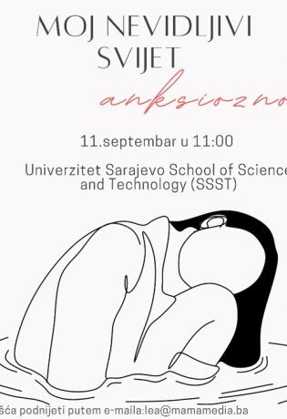 U Sarajevu se u 9. mjesecu održava konferencija 'Moj nevidljivi svijet anksioznosti'. Donosimo više detalja.