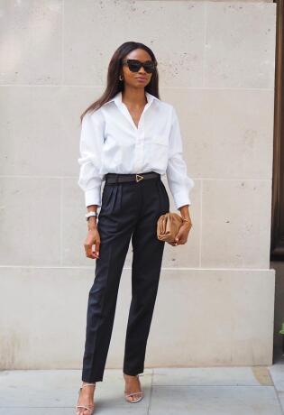Kako stilizirati crne hlače u trendi poslovni look? Ova it cura ima 8 stylish prijedloga!
