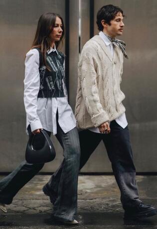 Street style: Modno usklađene kombinacije parova zaljubljenih i u modu