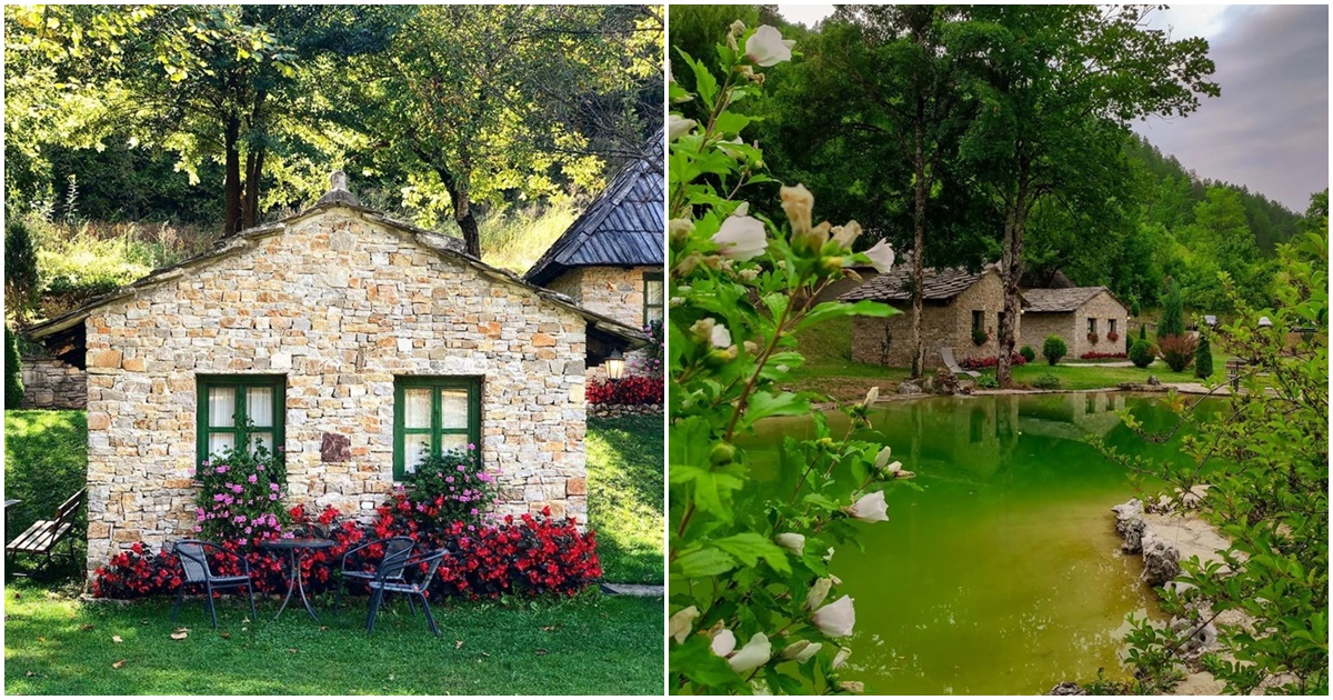 Etno selo Ban Vir će vas oduševiti svojim kućicama i krajolikom koji izgleda baš kao iz bajke