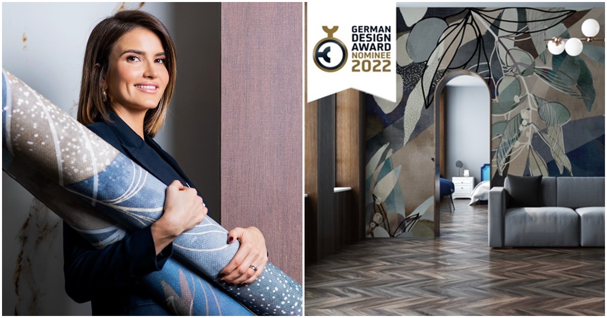 Studijo Wallart: Ručno oslikane tapete Josipe Maras nominovane za prestižnu nagradu za German Design Awards 2022.