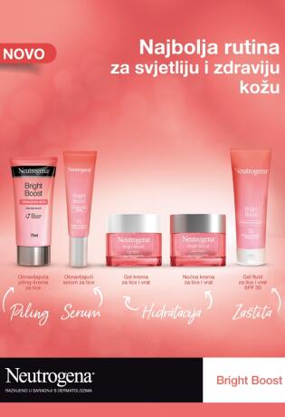 Ako ste u 30im i tražite jedinstvenu liniju njege kože, Neutrogena® predstavlja Bright Boost pre-ageing liniju
