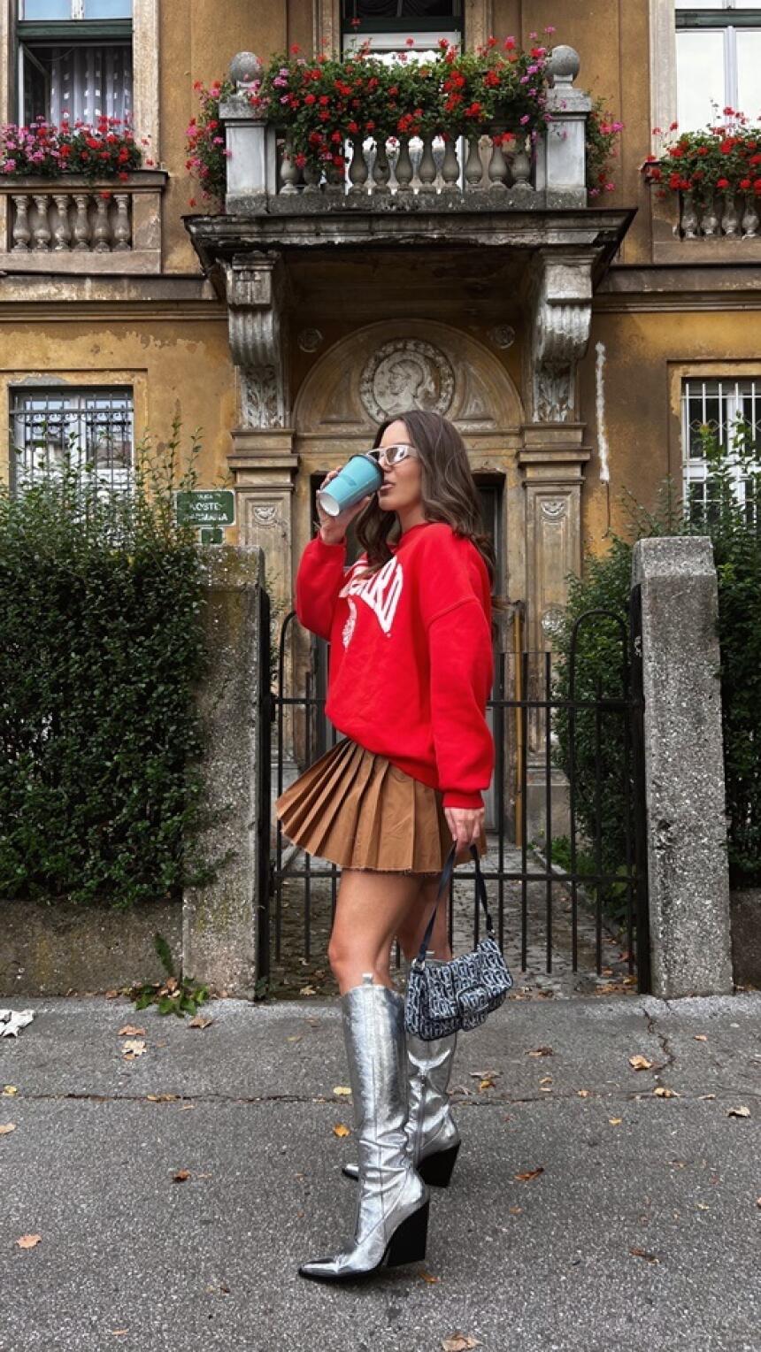 Ilda Bunjo nam je kroz 7 odvažnih kombinacija pokazala kako nositi 1 ZARA čizme