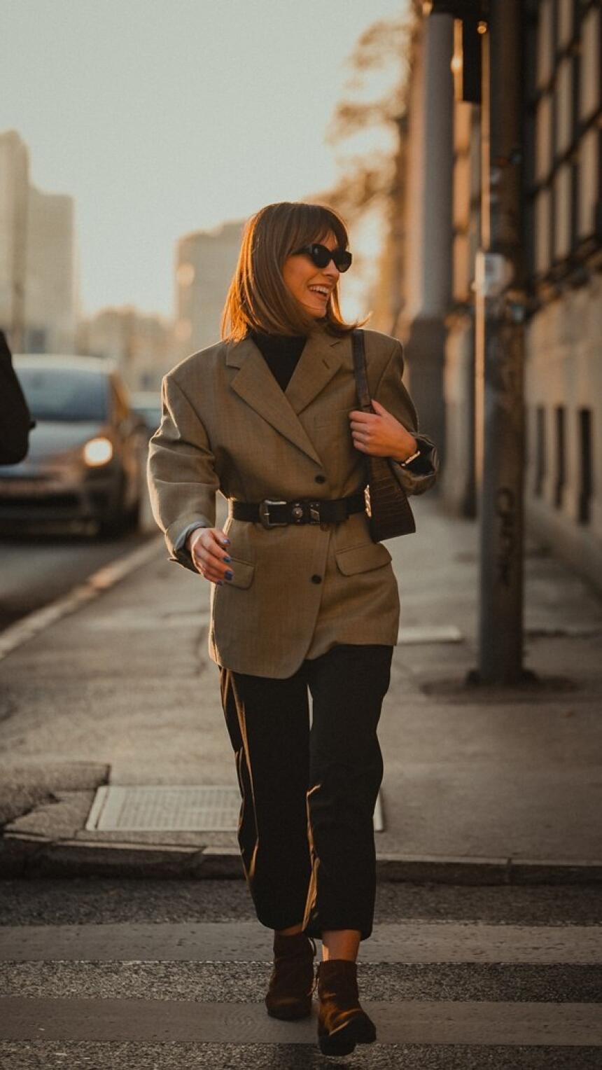 Marija nam je kroz 4 stylish kombinacije pokazala kako nositi 1 blejzer