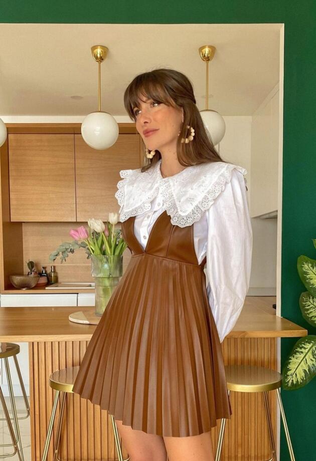 Spoj haljine i košulje kao idealan outfit za prelazni period