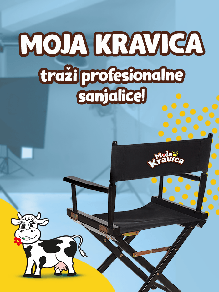Bez obzira imaš li 5 ili 105 godina, Moja Kravica te poziva na kasting za prvu TV reklamu