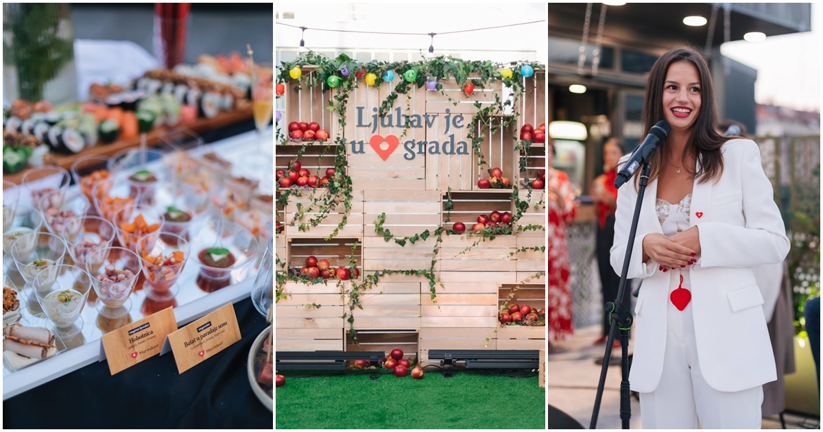 Putovanje kroz gourmet čarolije na terasi marketa Crvena jabuka