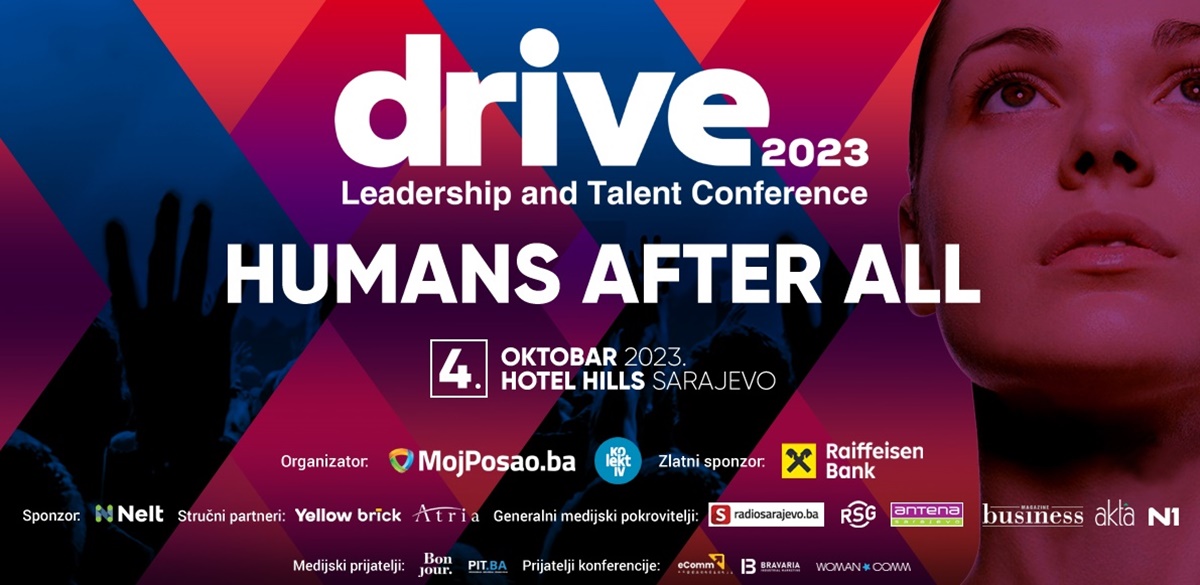 DRIVE Leadership & Talent konferencija: Događaj koji morate doživjeti!