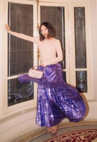 Sparkly Winter: Evo kako nositi suknju sa šljokicama
