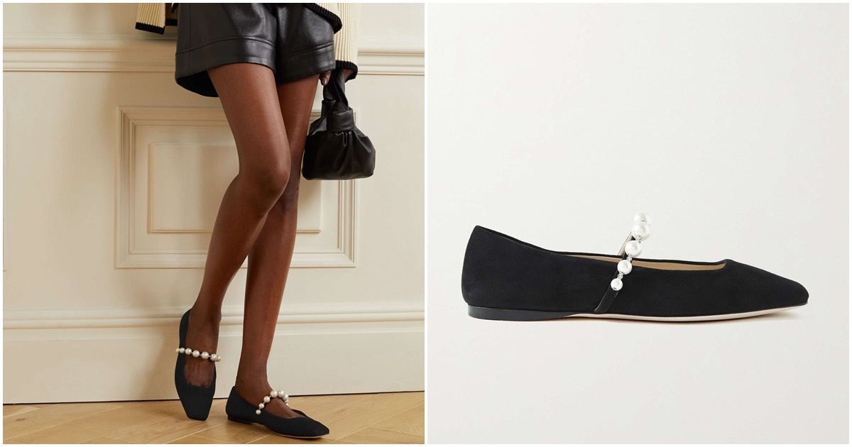 Vrijeme je da uložite u kvalitetan par baletanki? Neka to bude ovaj Jimmy Choo model.