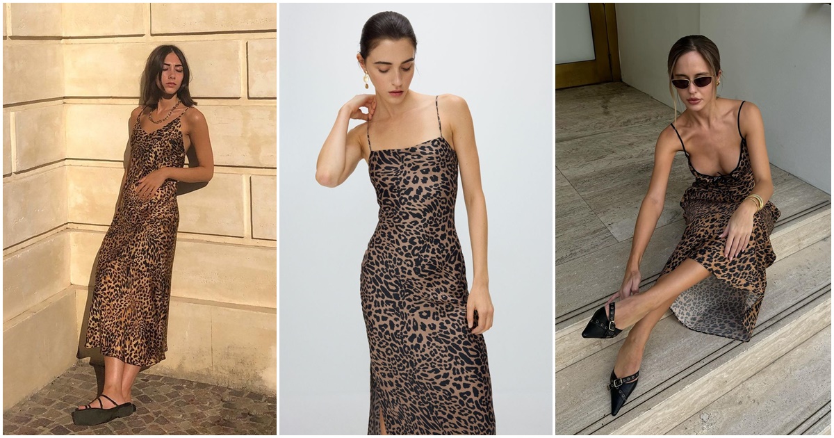 Haljina s leopard uzorkom je vrući trend! Ova od 100% viskoze neka bude vaš izbor.